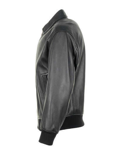 Joloco Leather Jacket Black