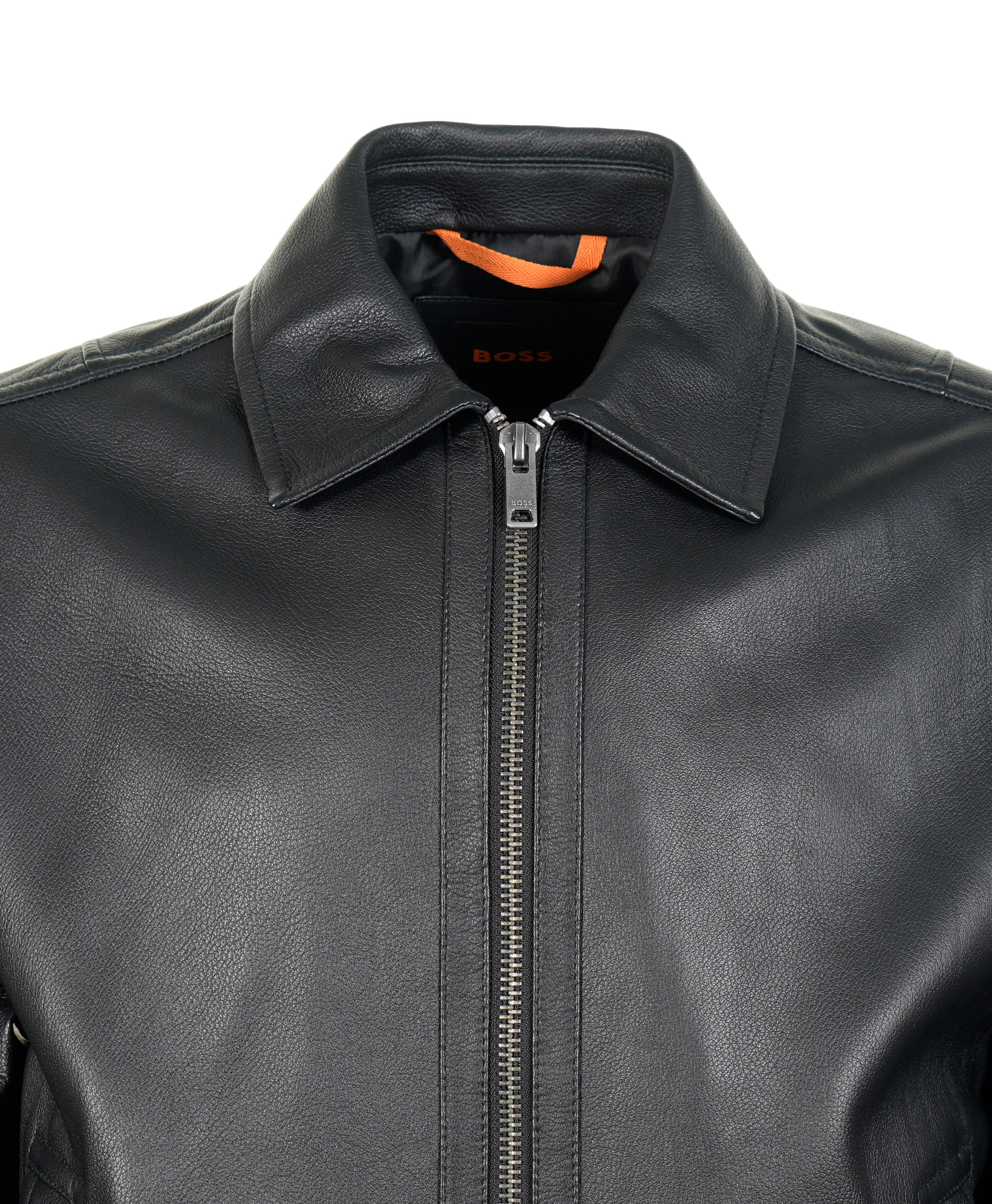 Joloco Leather Jacket Black
