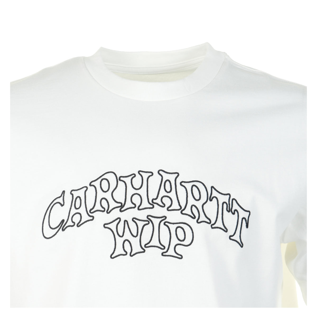 Short Sleeve Limn Script T Shirt White