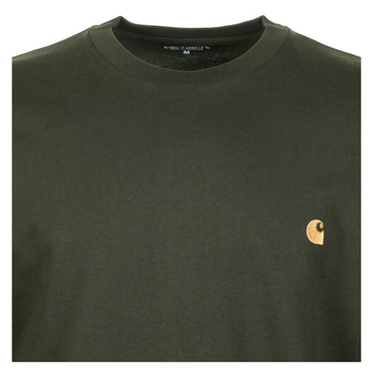 Long Sleeve Chase T Shirt Olive Gold