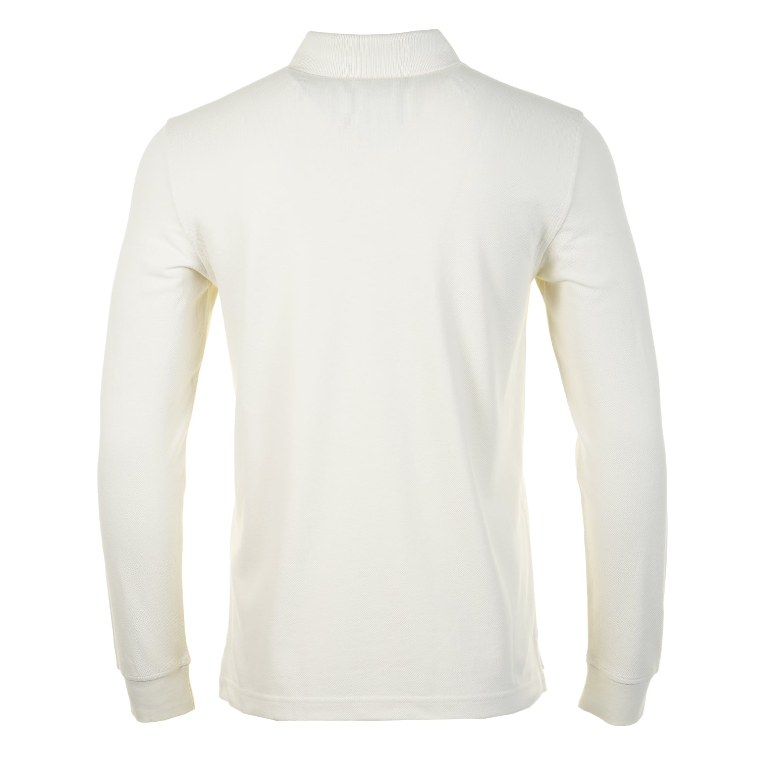 Long Sleeve Polo Shirt Silver Birch