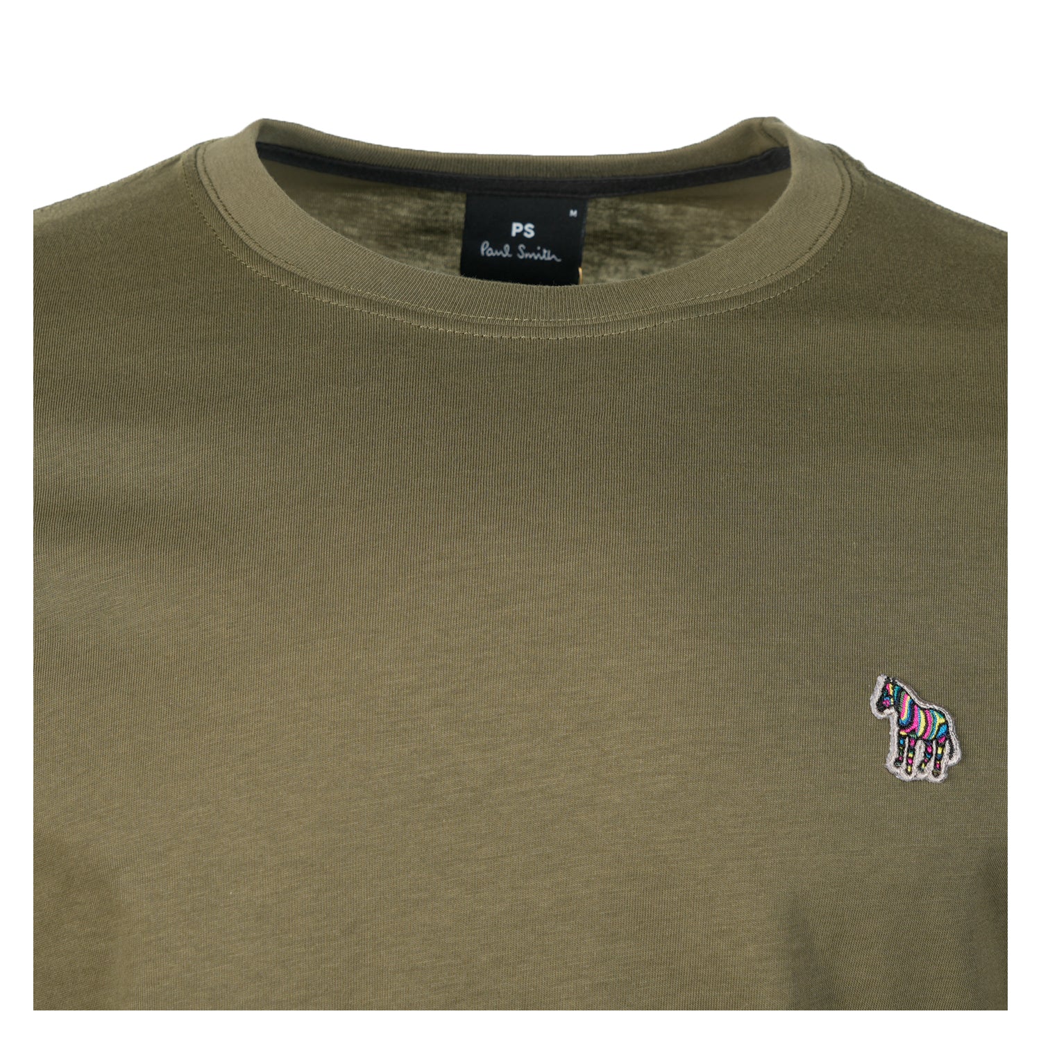 Regular Fit Zebra Long Sleeve T Shirt 36F Green