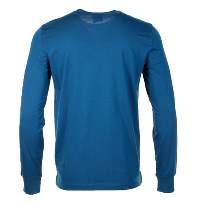 Zebra Long Sleeve T Shirt 45F Cobalt Blue