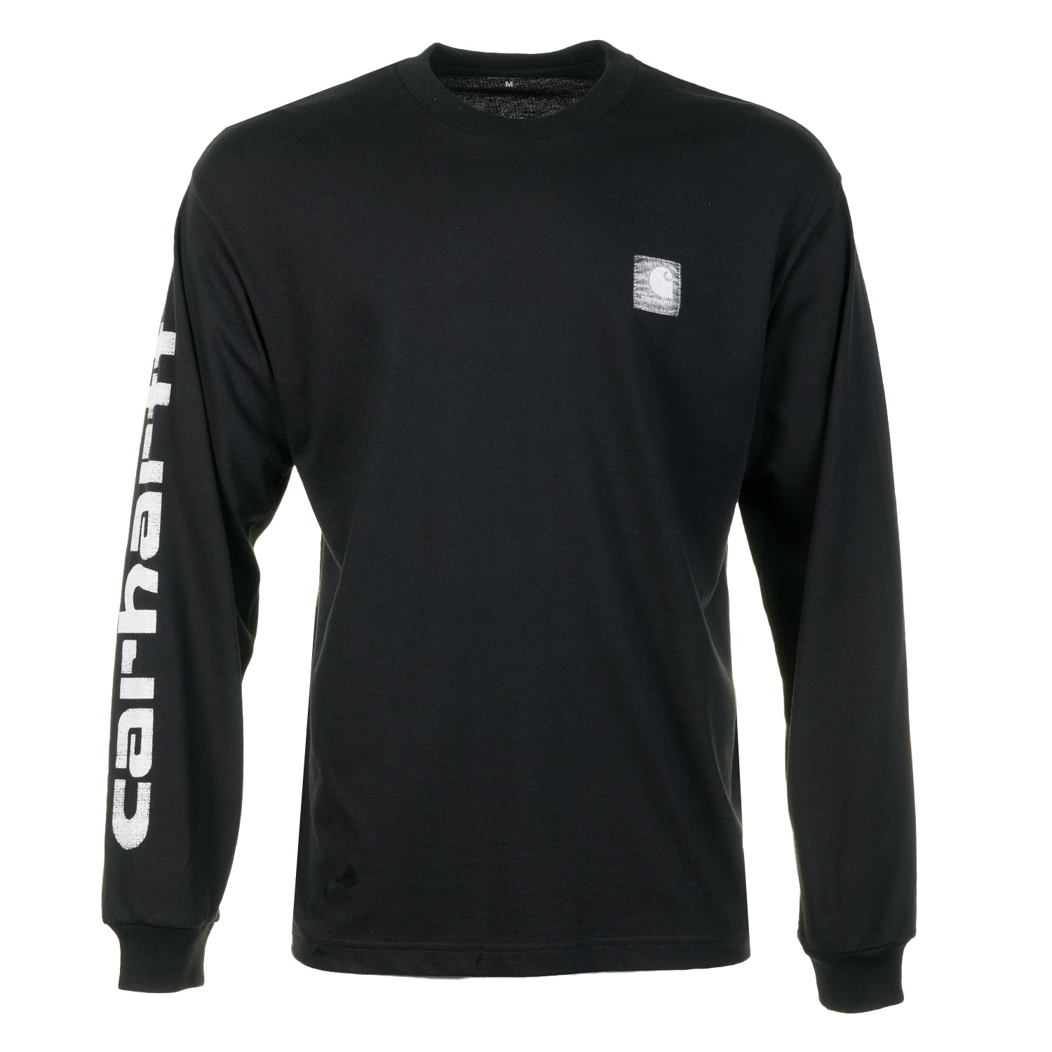 Long Sleeve Archive Script T Shirt Black