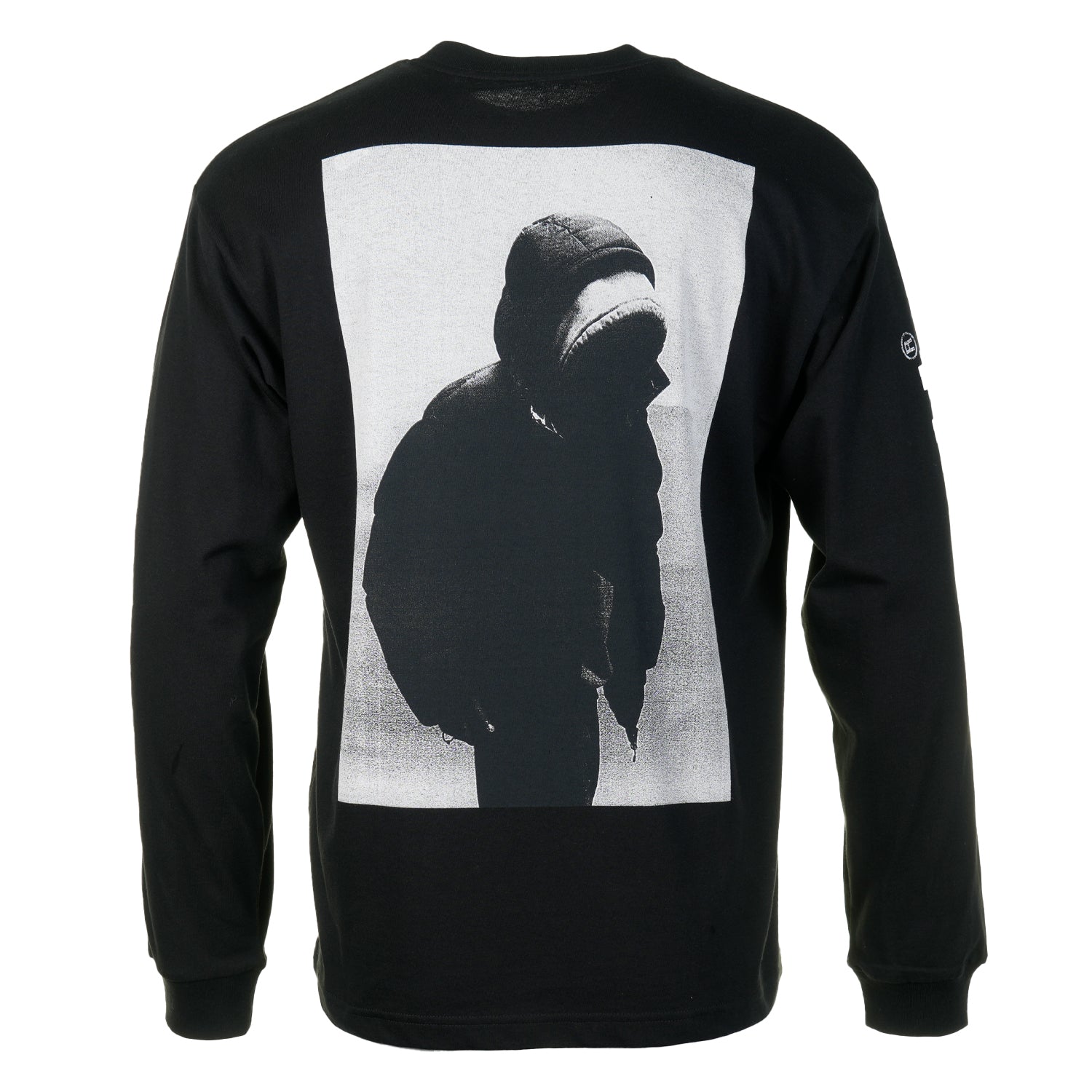 Long Sleeve Archive Script T Shirt Black
