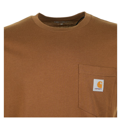Long Sleeve Pocket T Shirt WIP Hamilton Brown