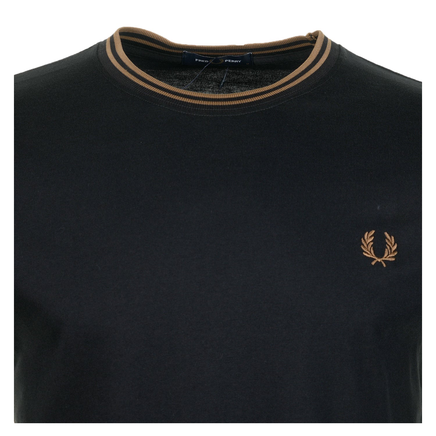 Long Sleeve Twin Tipped T Shirt Black