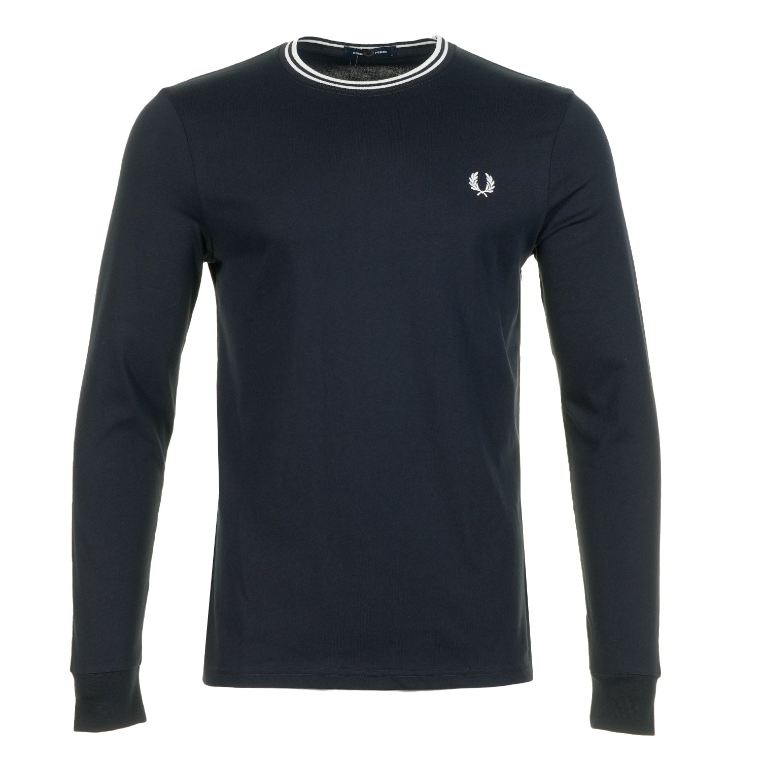 Long Sleeve Twin Tipped T Shirt Navy