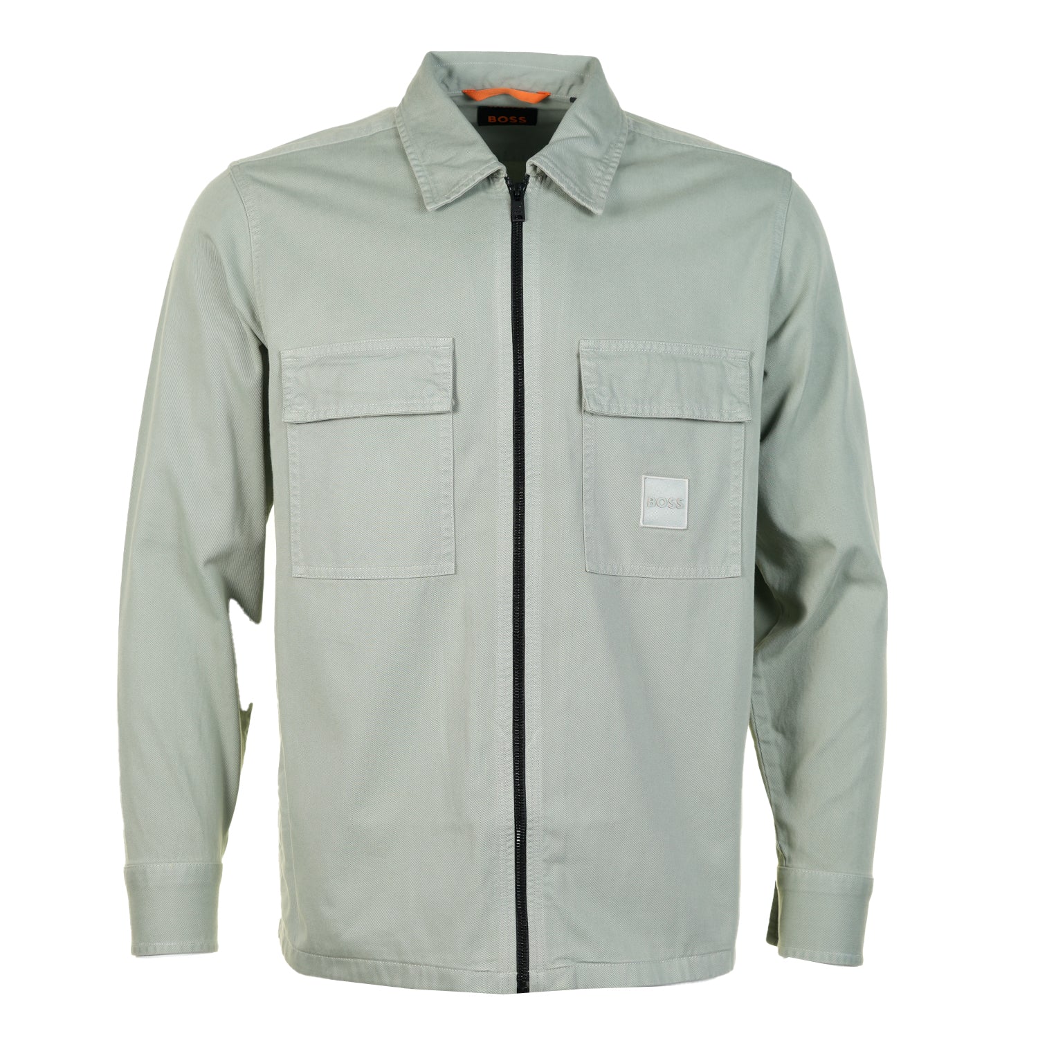 Lovel Zip Overshirt 351 Open Green