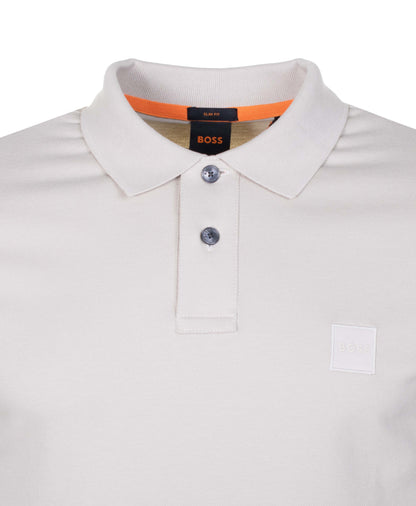 Passerby Long Sleeve Polo Shirt Light Beige