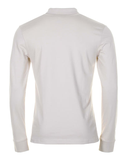 Passerby Long Sleeve Polo Shirt Light Beige