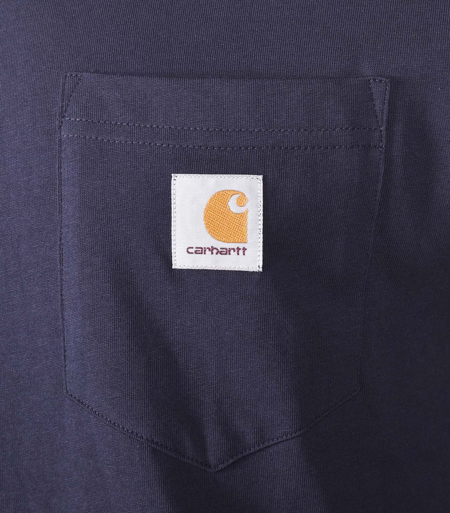 Long Sleeve Pocket T Shirt Dark Navy