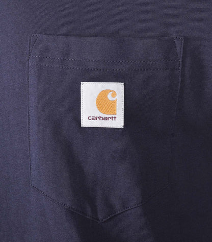 Long Sleeve Pocket T Shirt Dark Navy