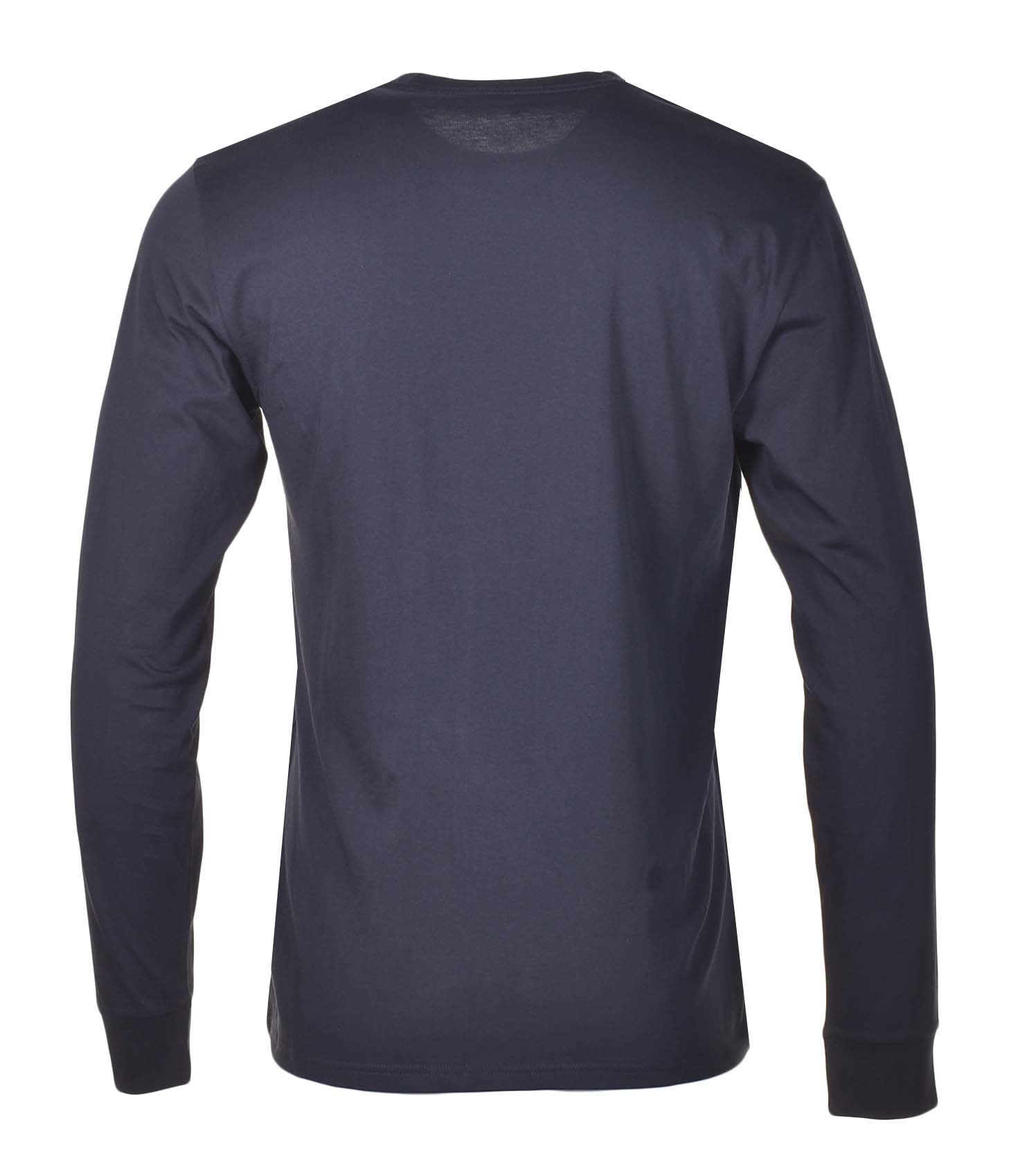Long Sleeve Pocket T Shirt Dark Navy