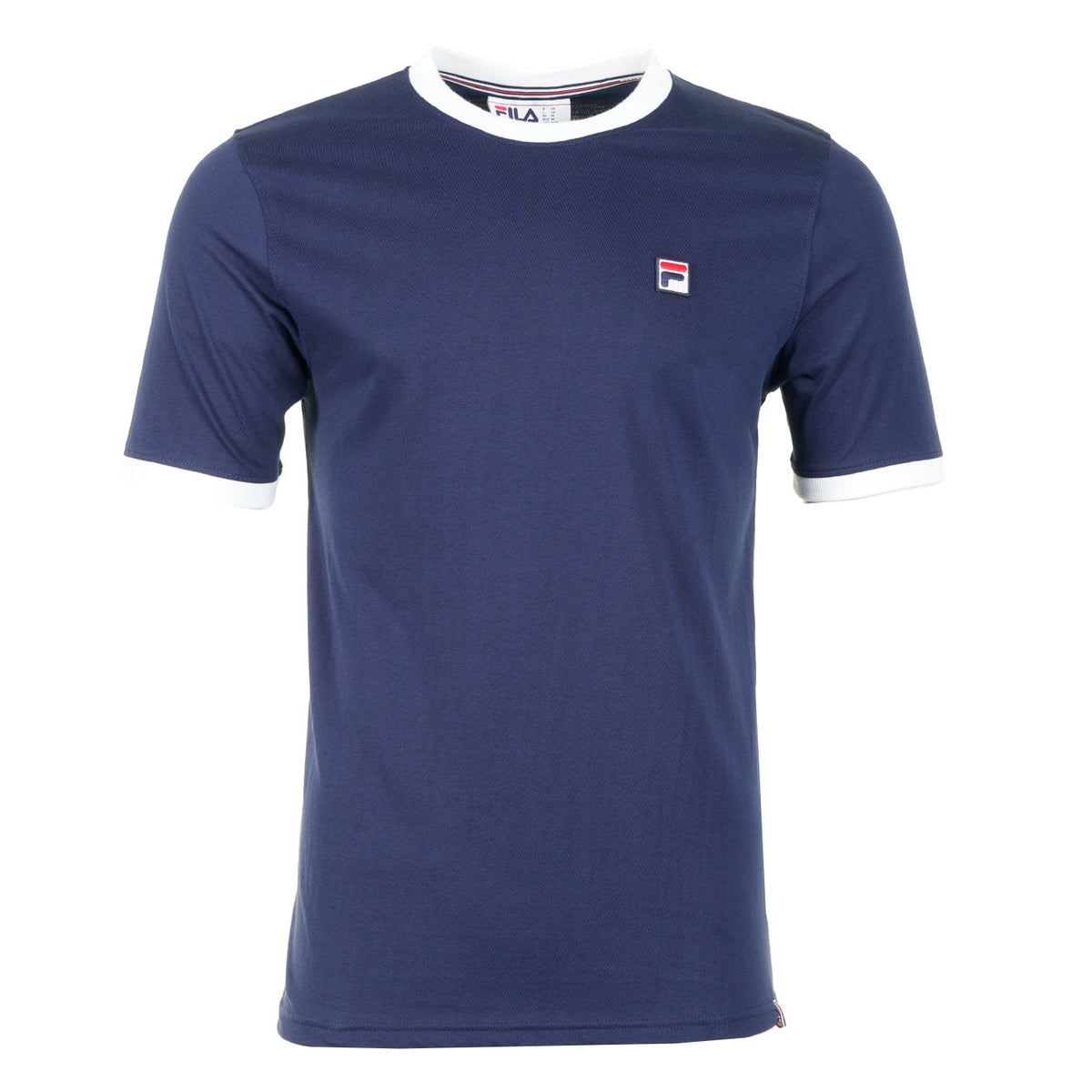 Marconi Essential Ringer Tee Fila Navy White