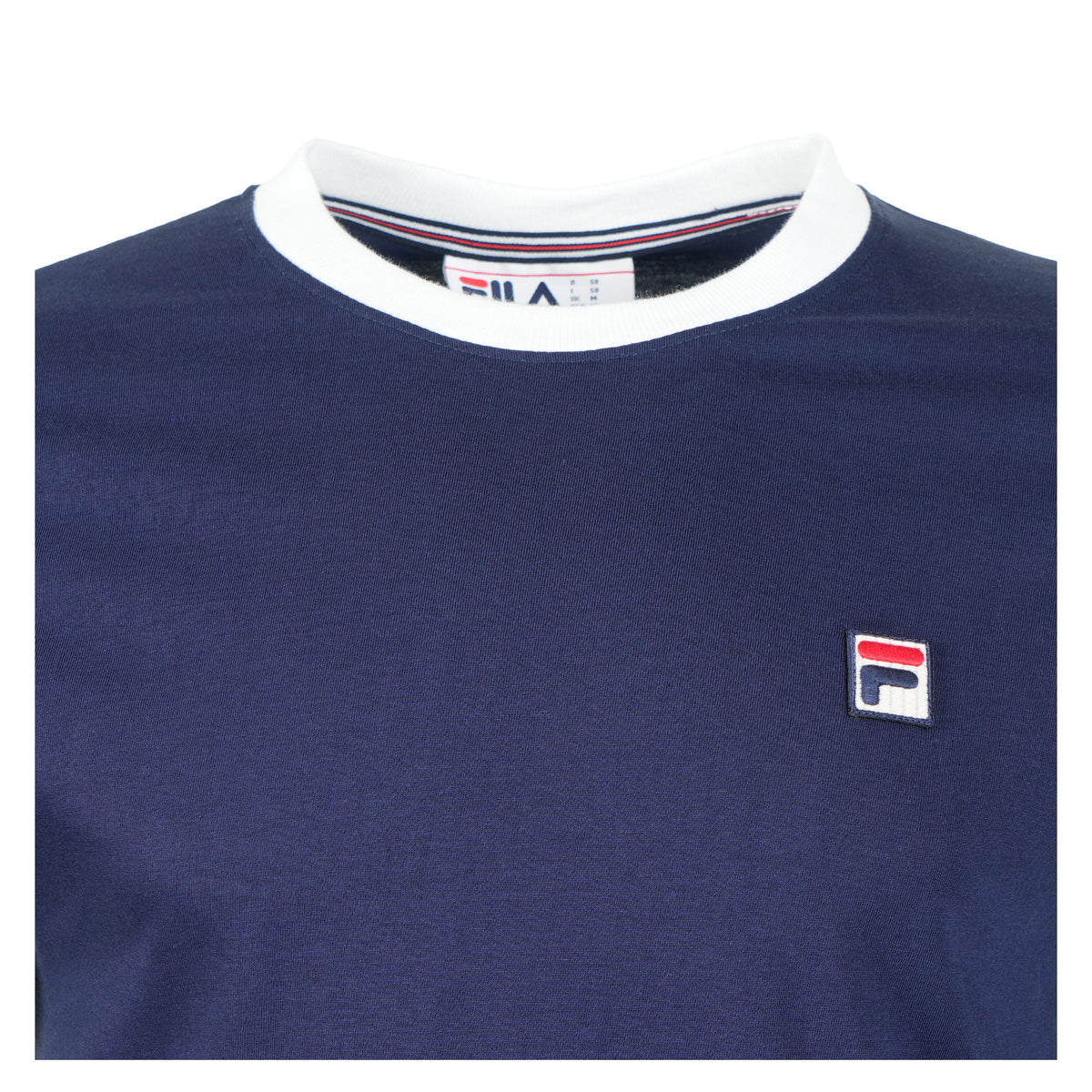 Marconi Essential Ringer Tee Fila Navy White