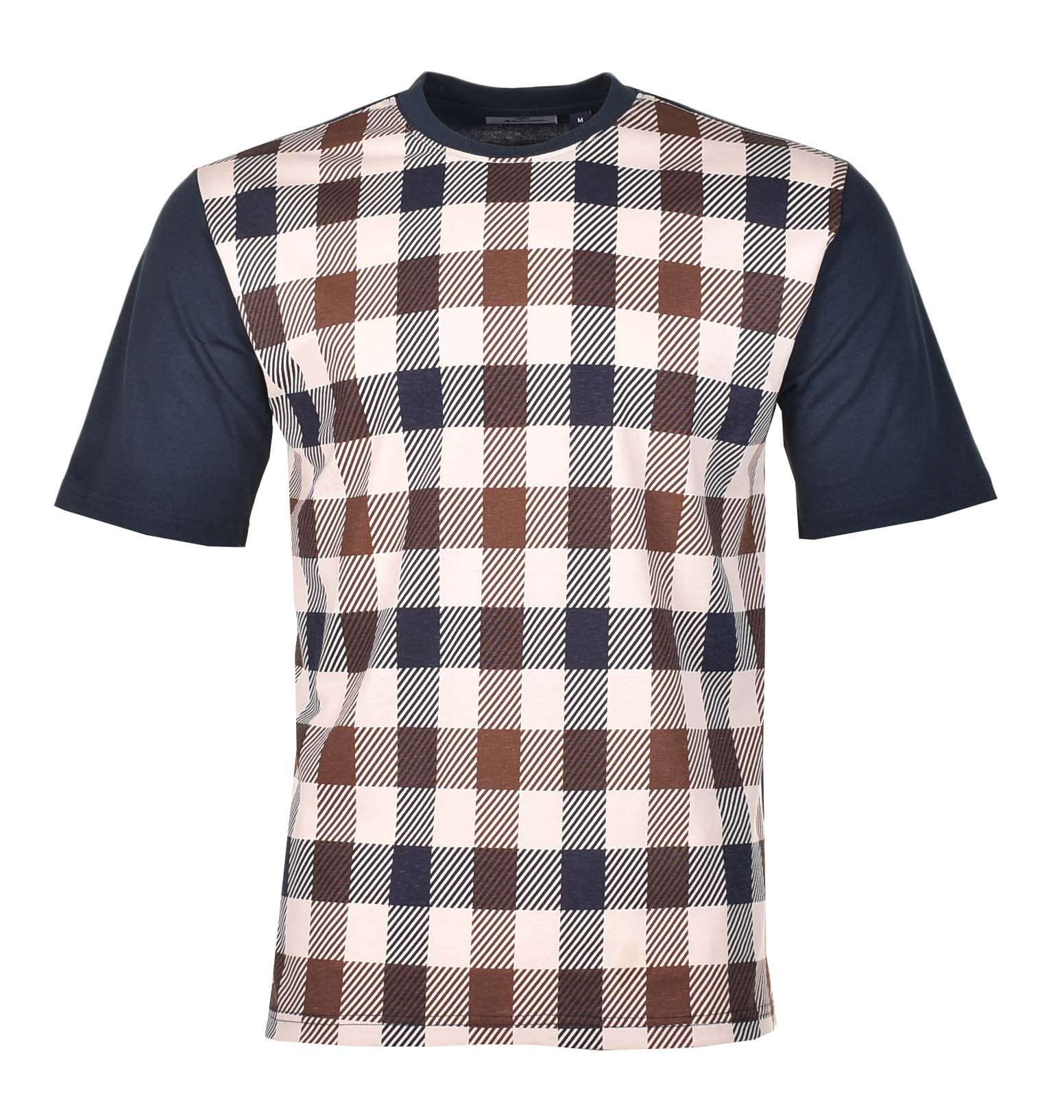 Active Full Macro Check Short Sleeve T Shirt