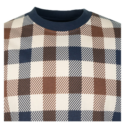 Active Full Macro Check Short Sleeve T Shirt