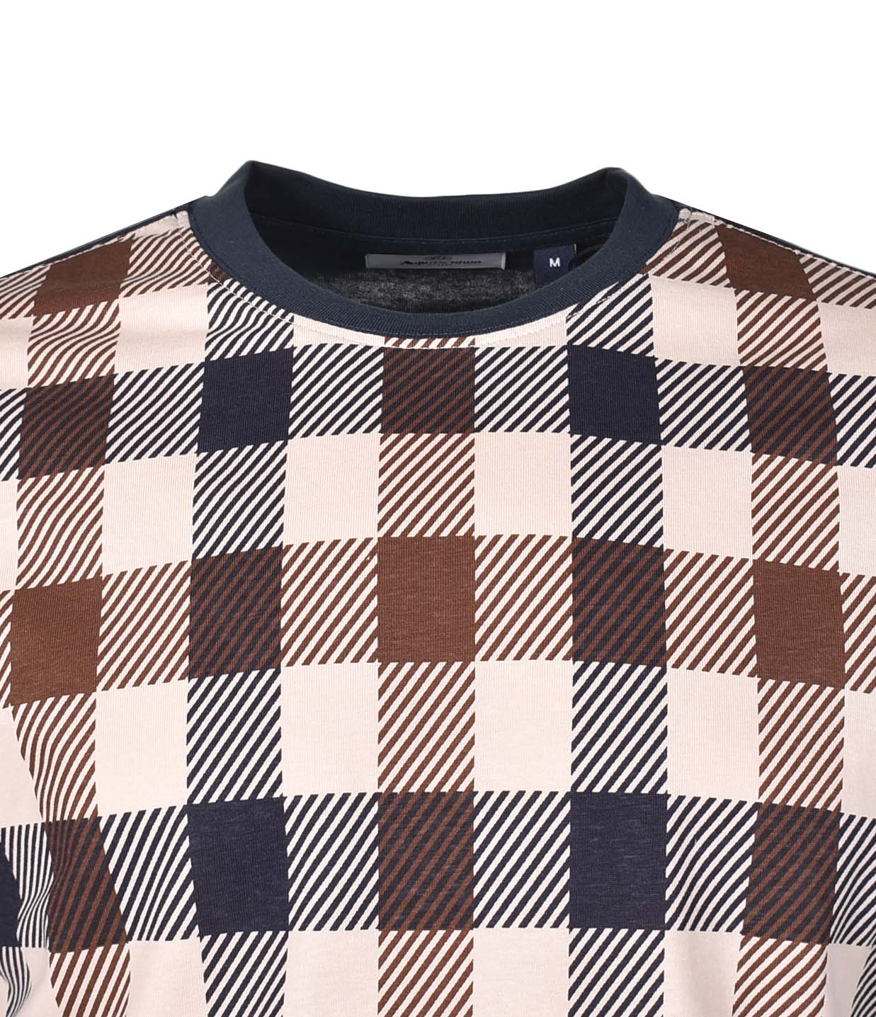 Active Full Macro Check Short Sleeve T Shirt
