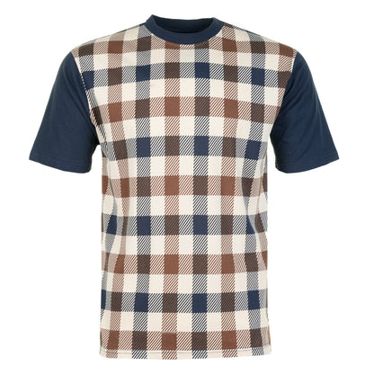 Active Full Macro Check Short Sleeve T Shirt