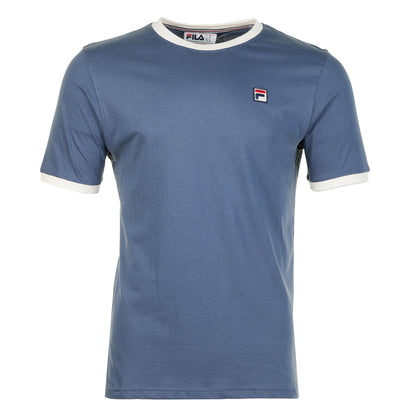 Marconi Essential Ringer Tee Vintage Indigo Gardenia