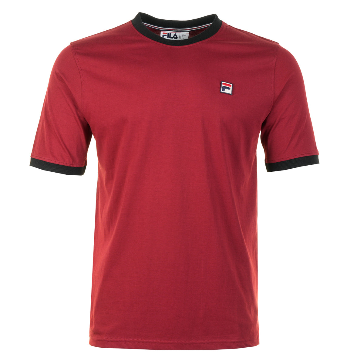 Marconi Essential Ringer Tee Sun Dried Tomato / Black