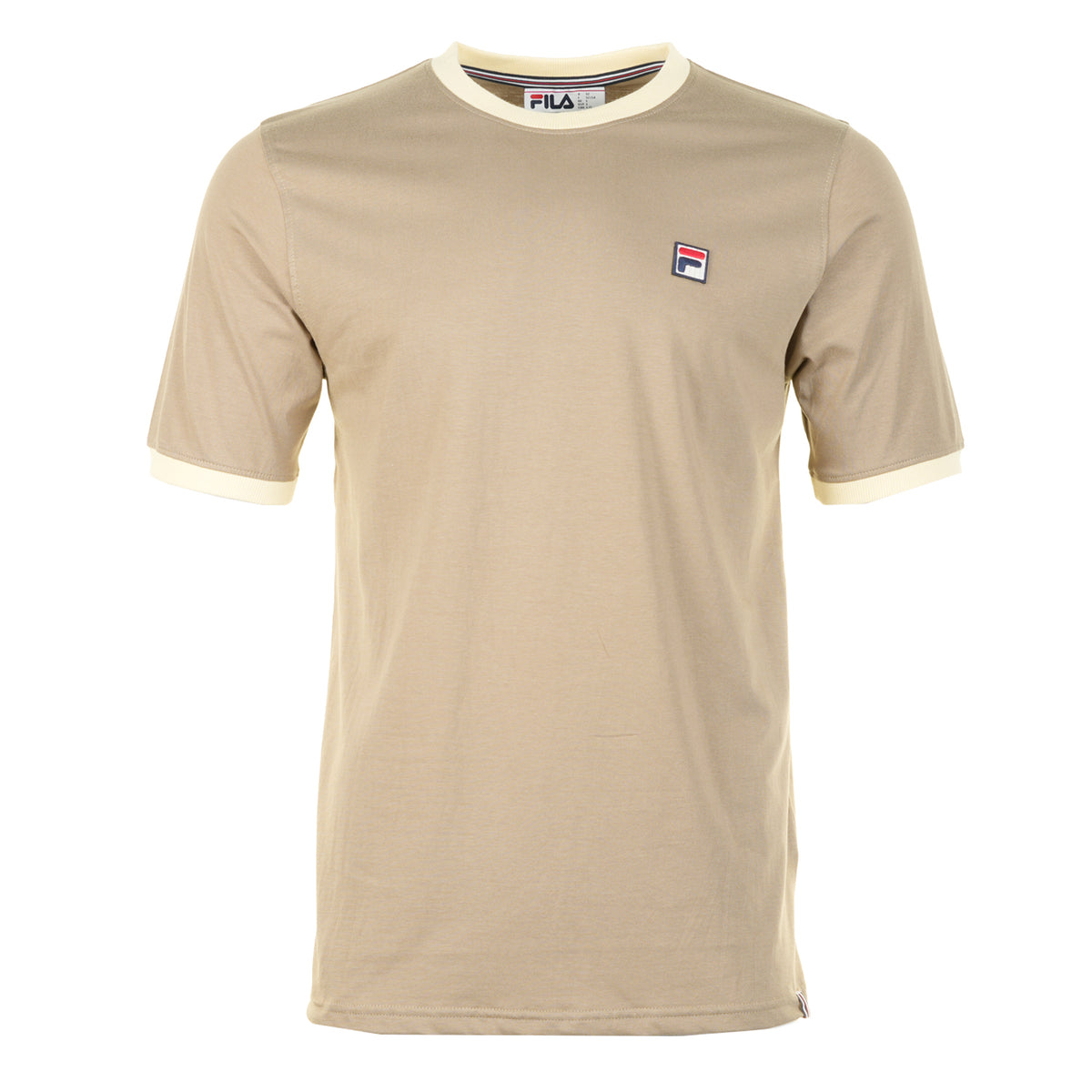 Marconi Essential Ringer Tee Chinchilla / Double Cream