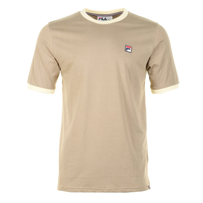Marconi Essential Ringer Tee Chinchilla / Double Cream