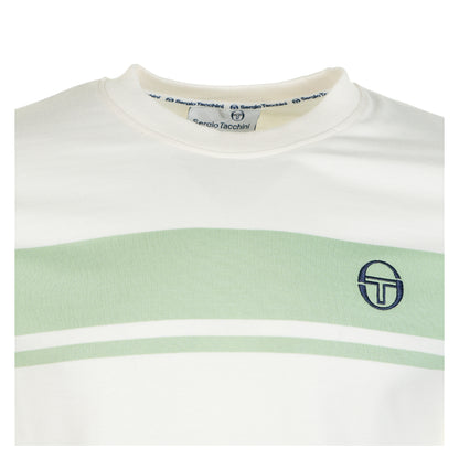 Short Sleeve Master Tee Gardenia Quiet Green