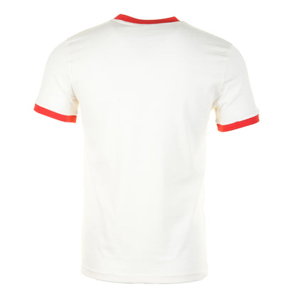 Short Sleeve Master Tee Gardenia / Dark Olive / Adrenaline Rush