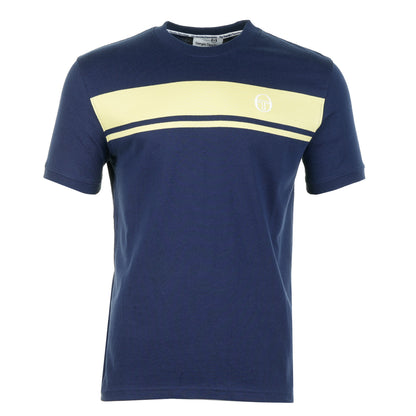 Short Sleeve Master Tee Maritime Blue / Celery Green