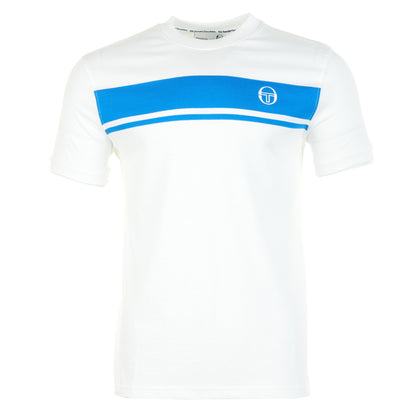 Short Sleeve Master Tee White / Princess Blue