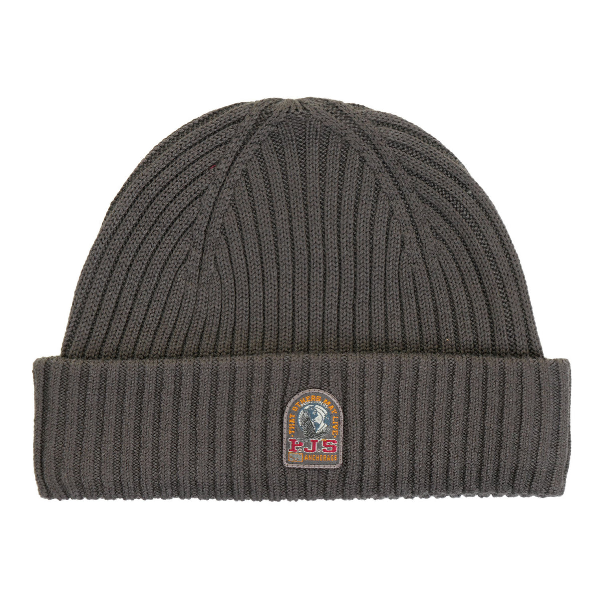Matio Ribbed Beanie Hat Graphite Orchid