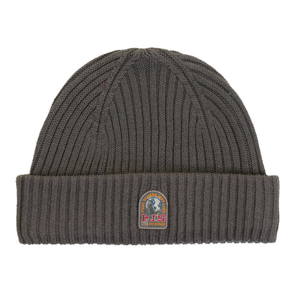 Matio Ribbed Beanie Hat Graphite Orchid