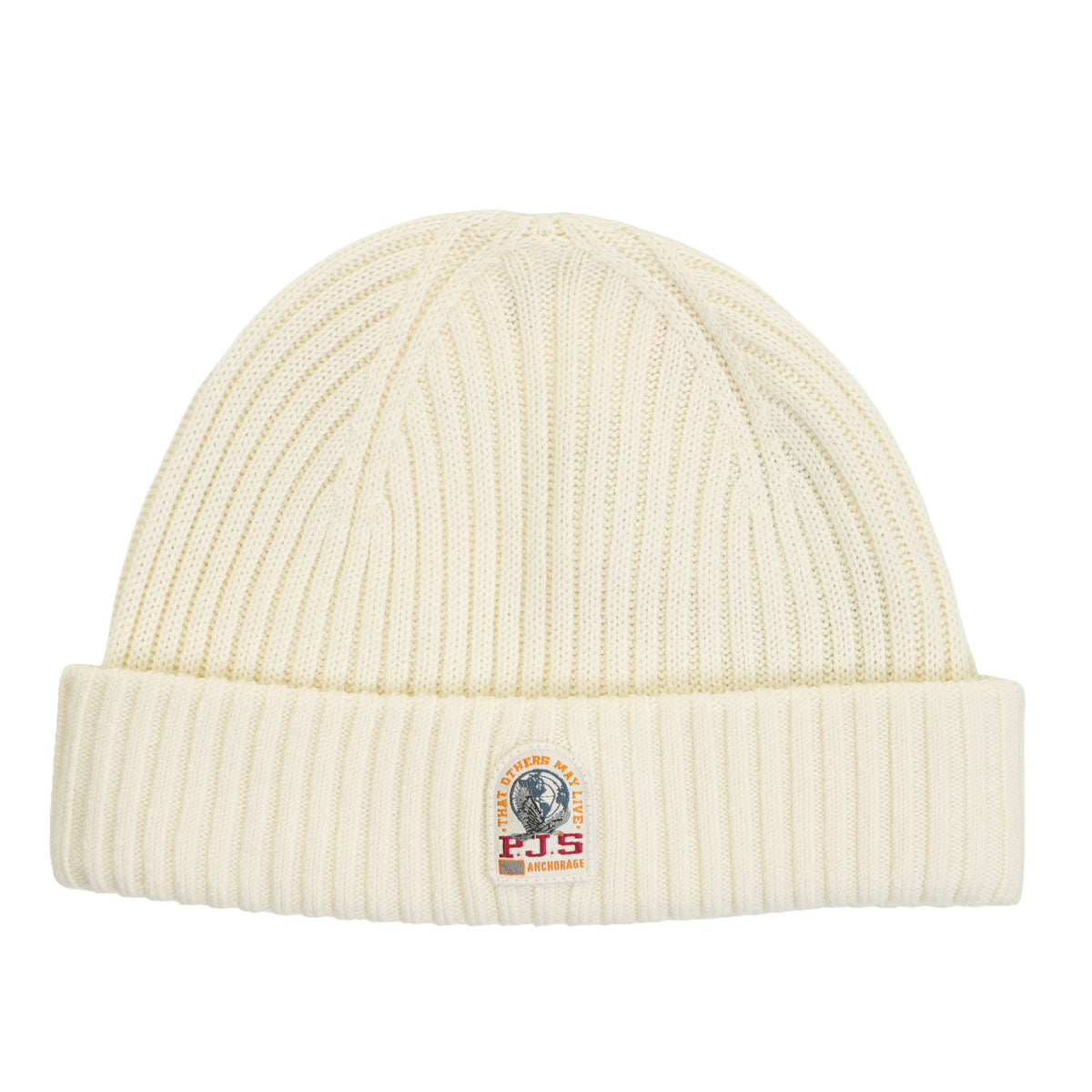 Matio Ribbed Beanie Hat Warm Ivory