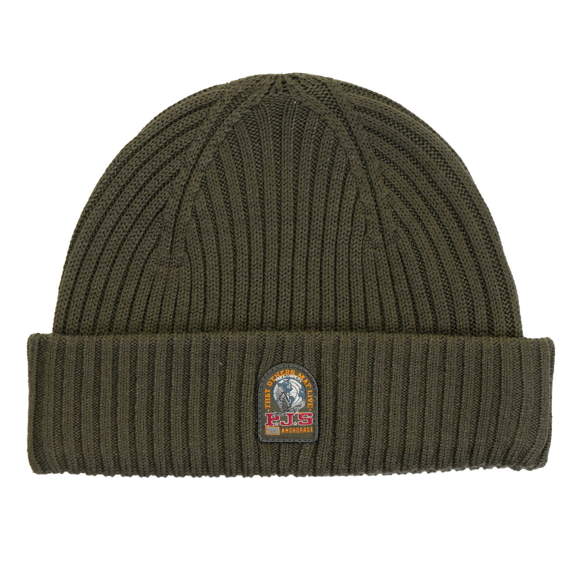 Matio Ribbed Beanie Hat Taggia Olive