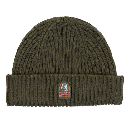 Matio Ribbed Beanie Hat Taggia Olive