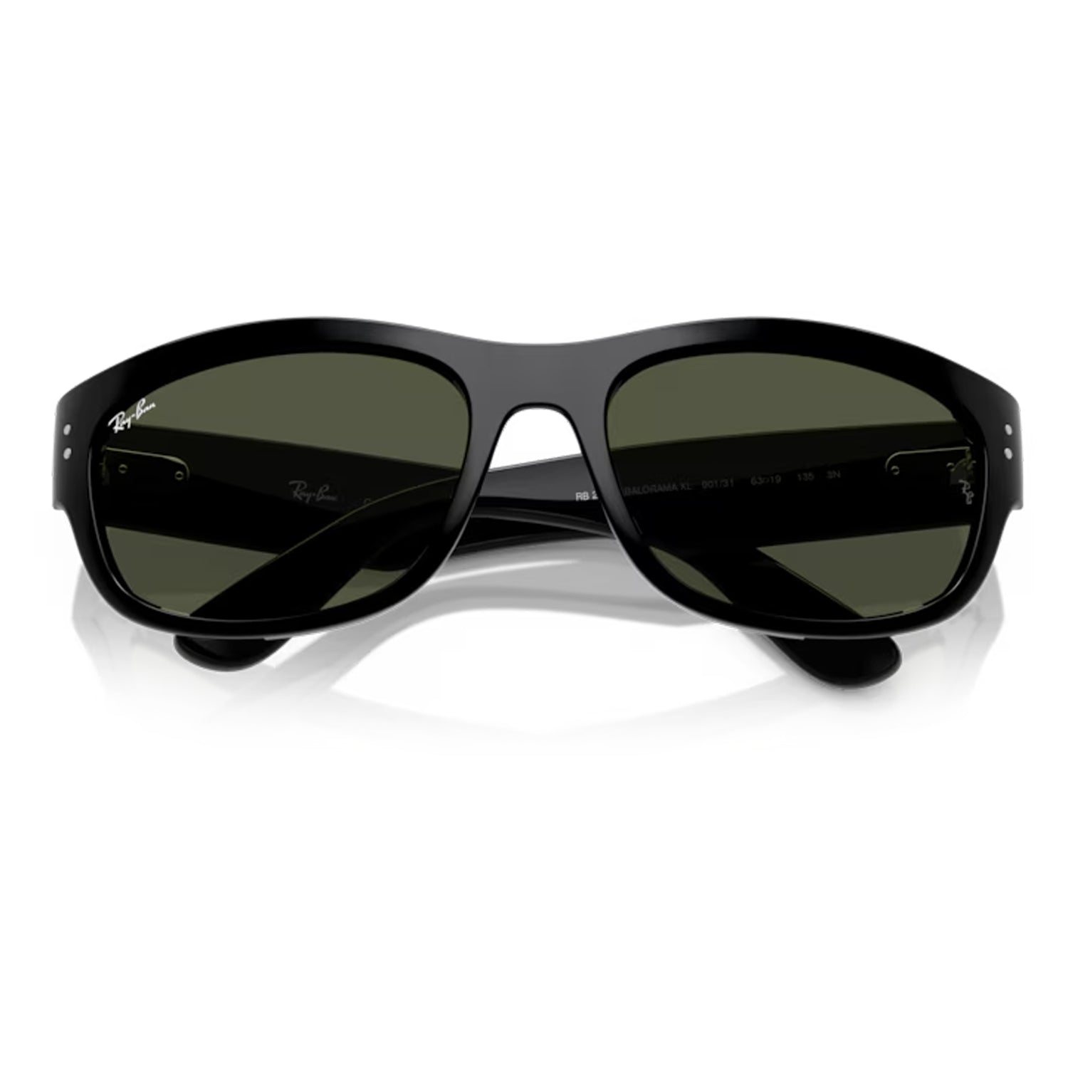 Ray Ban Mega Balorama Black / Green folded