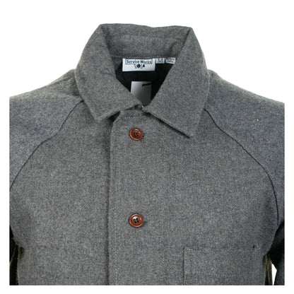 Flannel FOH Overshirt Charcoal