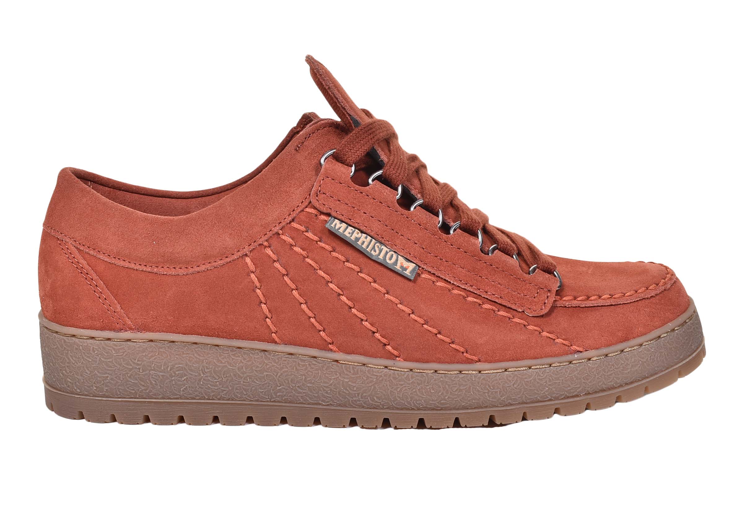 Mephisto Rainbow Shoes Velours 9864/35 Rust