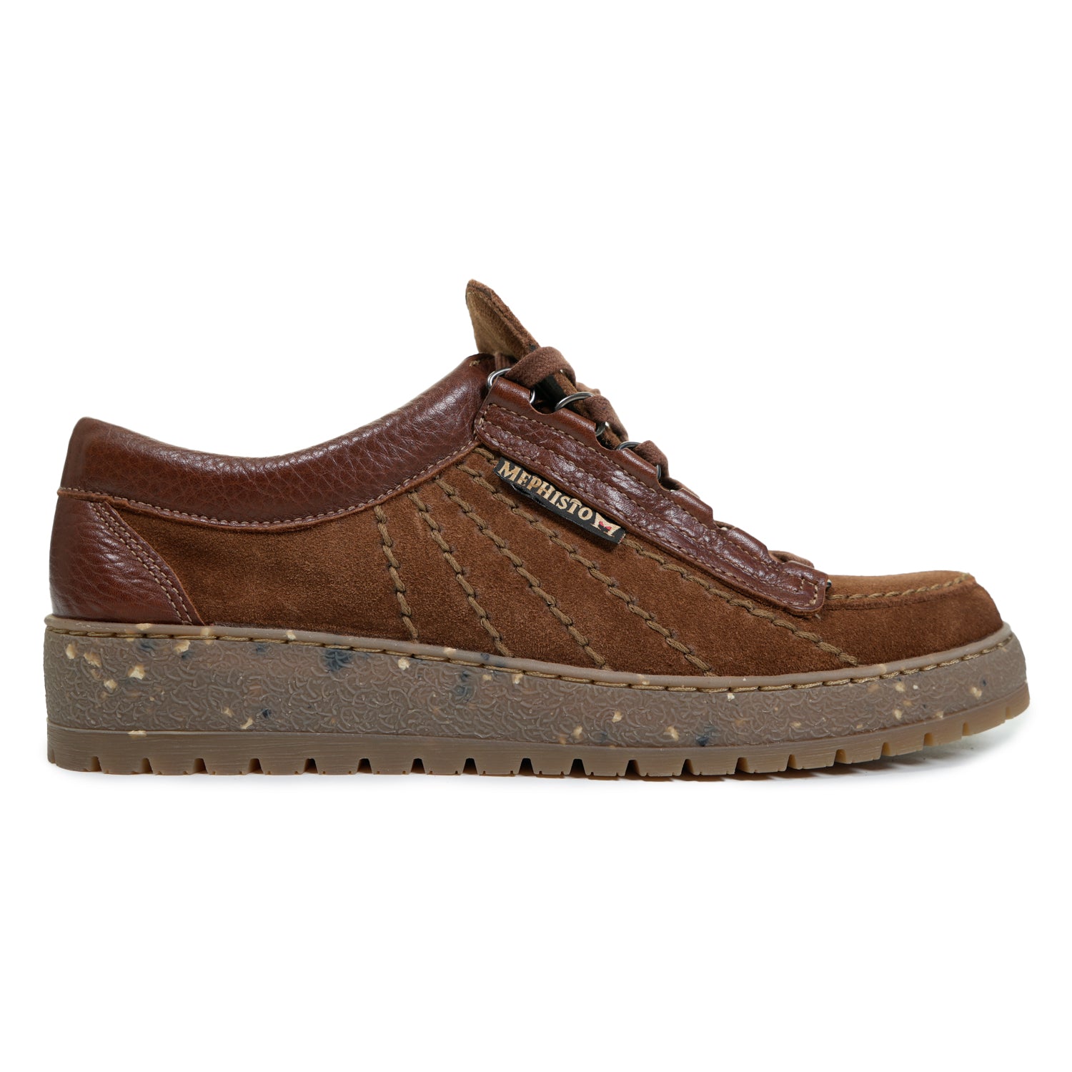 Rainbow Shoes Velours 9858N Brown Suede