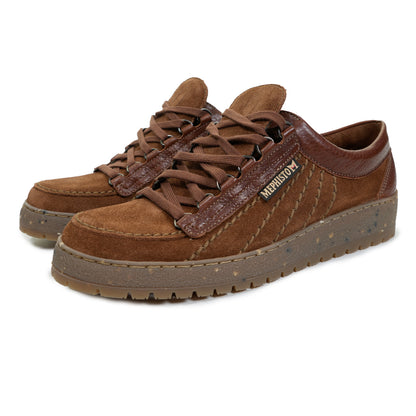 Rainbow Shoes Velours 9858N Brown Suede