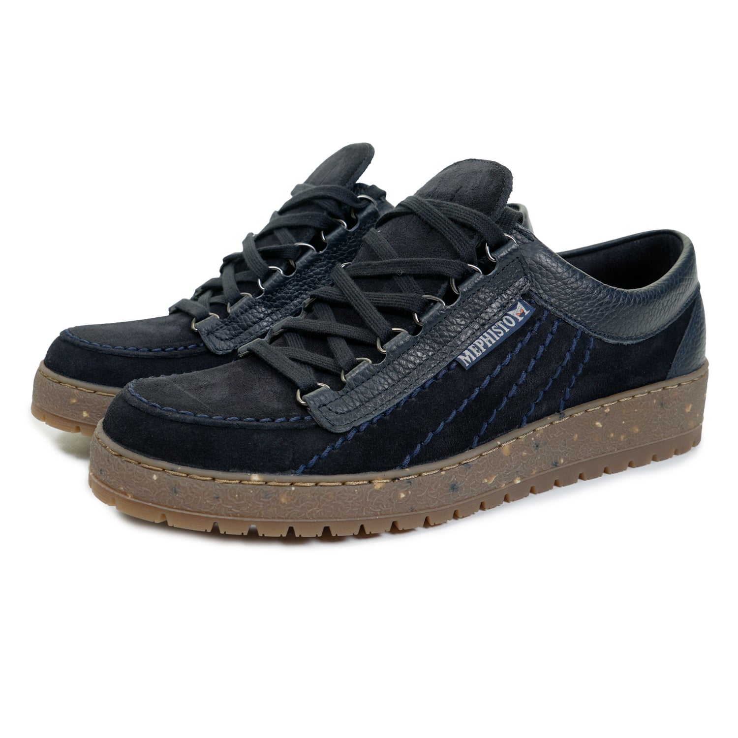 Rainbow Shoes Velours 9855 Blue