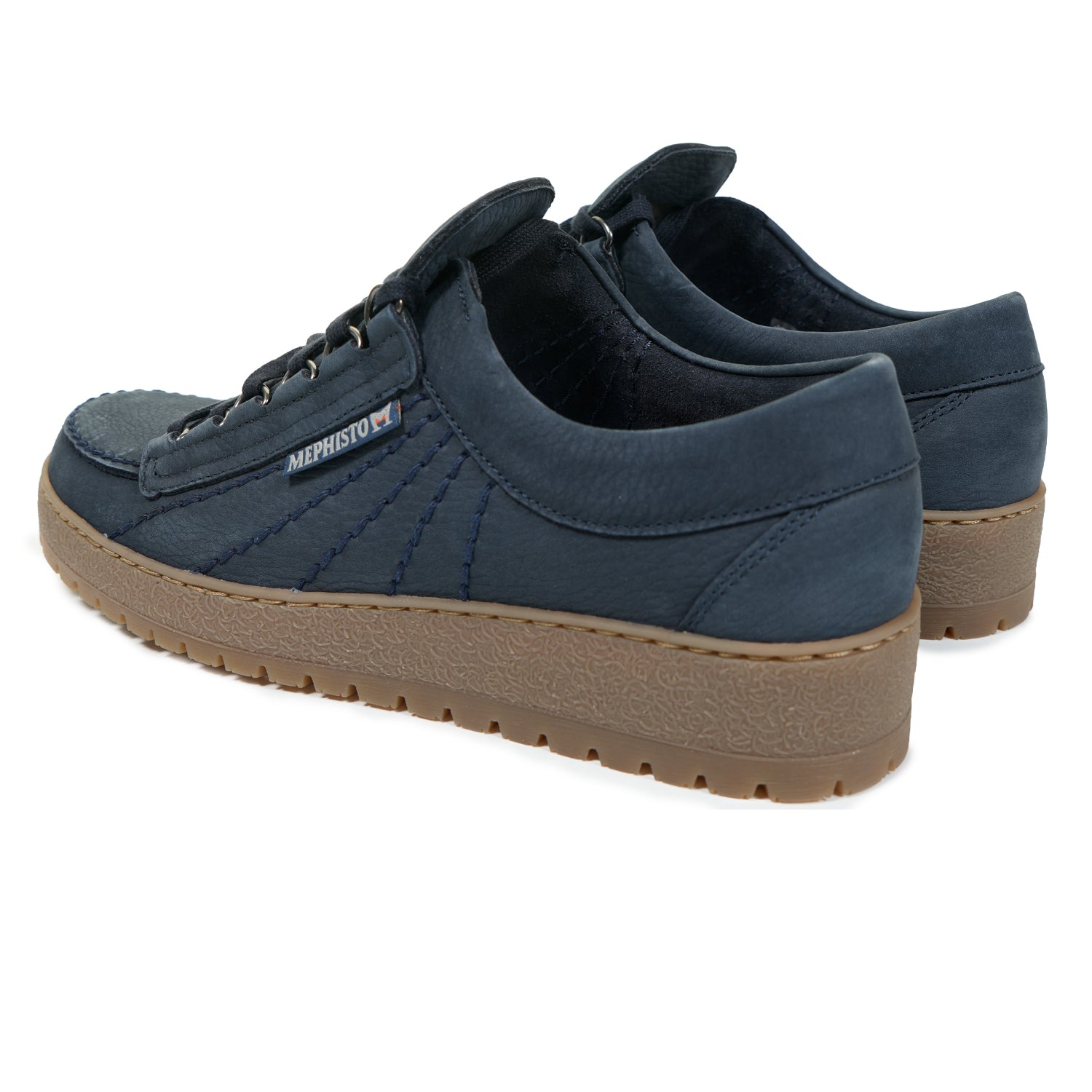 Mephisto Rainbow Shoes Sportbuck 1945/35 Navy – Ragazzi Clothing