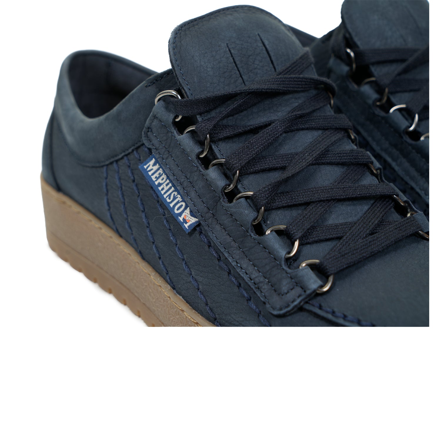 Mephisto Rainbow Shoes Sportbuck 1945/35 Navy – Ragazzi Clothing