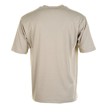 Mercerised Pocket  T Shirt Greige