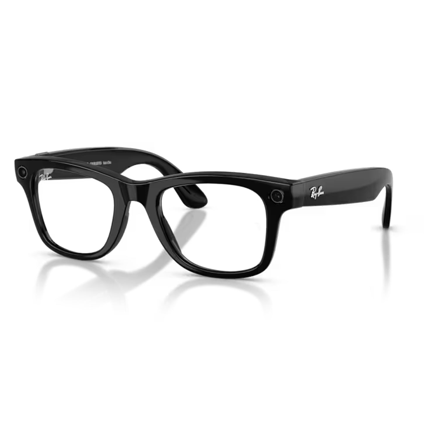 Meta Wayfarer Gen 2 Shiny Black Transitions Graph Green