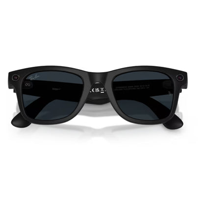 Meta Wayfarer Gen 2 Matte Black Transitions Grey