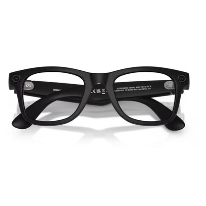 Meta Wayfarer Gen 2 Matte Black Transitions Grey