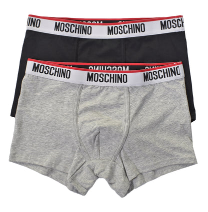 Underwear 2 Pack Boxers Black Grey